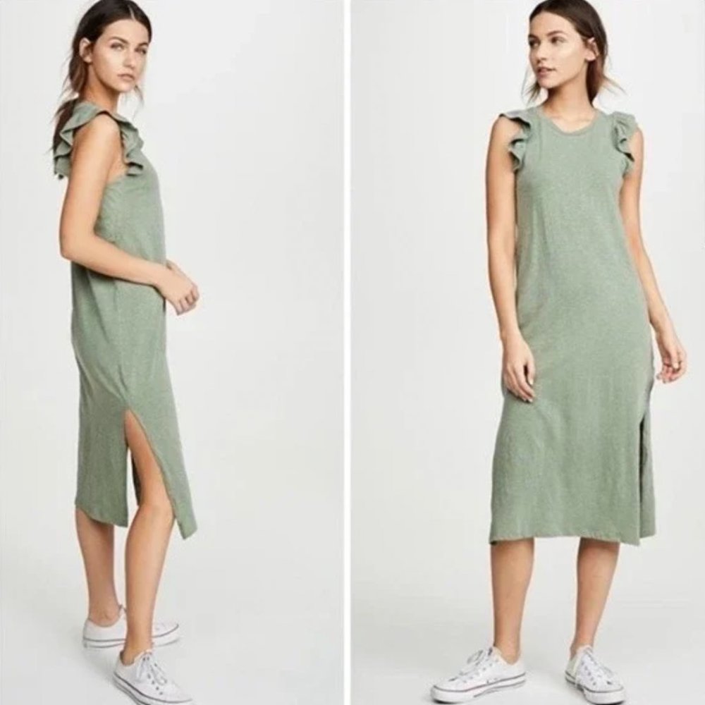 Sundry Ruffle Sleeve Dress - Size 0